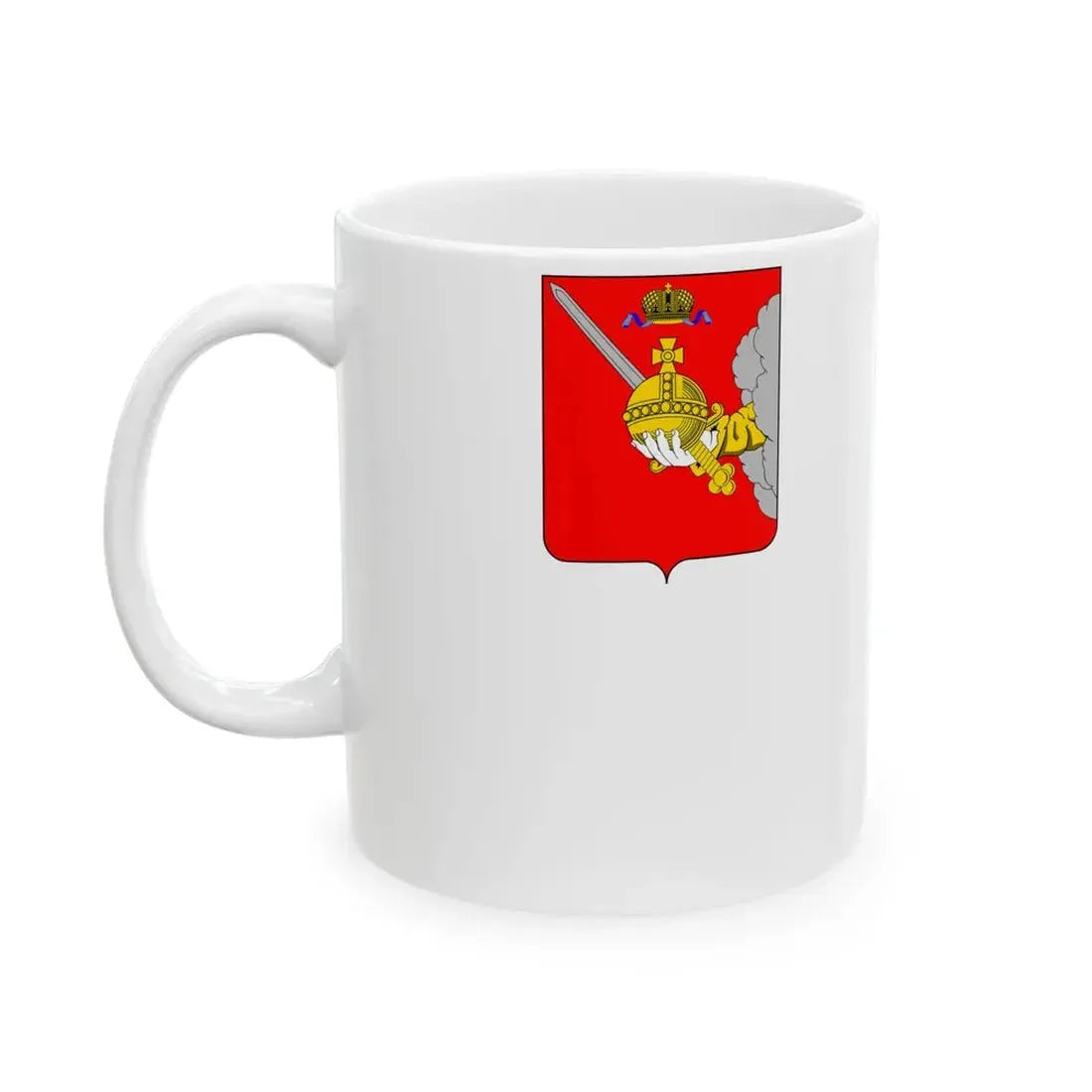 Flag of Vologda oblast (Russia) White Coffee Mug - Go Mug Yourself