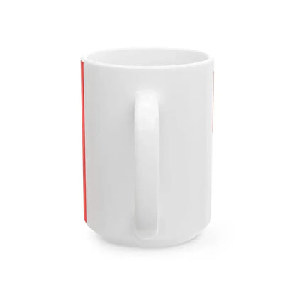 Flag of Vologda oblast (Russia) White Coffee Mug - Go Mug Yourself