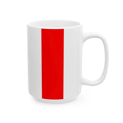 Flag of Vologda oblast (Russia) White Coffee Mug - Go Mug Yourself