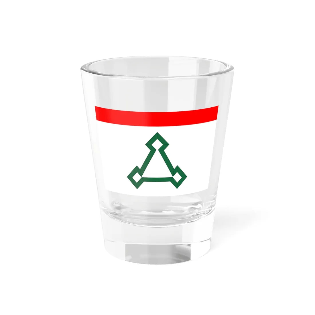 Flag of Volokolamsk city Moscow oblast (Russia) Shot Glass 1.5oz 1.5oz - Go Mug Yourself