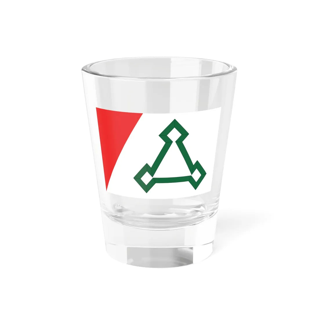 Flag of Volokolamsk (Russia) Shot Glass 1.5oz 1.5oz - Go Mug Yourself