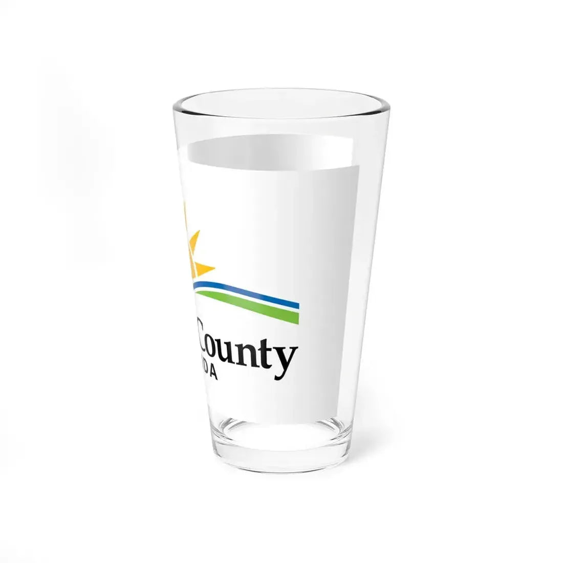 Flag of Volusia County Florida (United States) Pint Glass 16oz - Go Mug Yourself