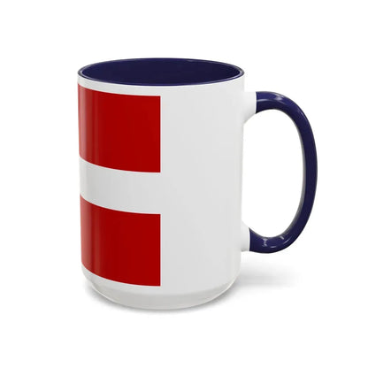 Flag of Volyn Oblast Ukraine - Accent Coffee Mug - Go Mug Yourself