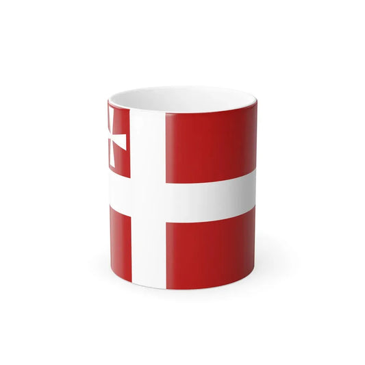 Flag of Volyn Oblast Ukraine - Color Changing Coffee Mug 11oz - Go Mug Yourself