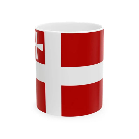 Flag of Volyn Oblast Ukraine - White Coffee Mug 11oz - Go Mug Yourself