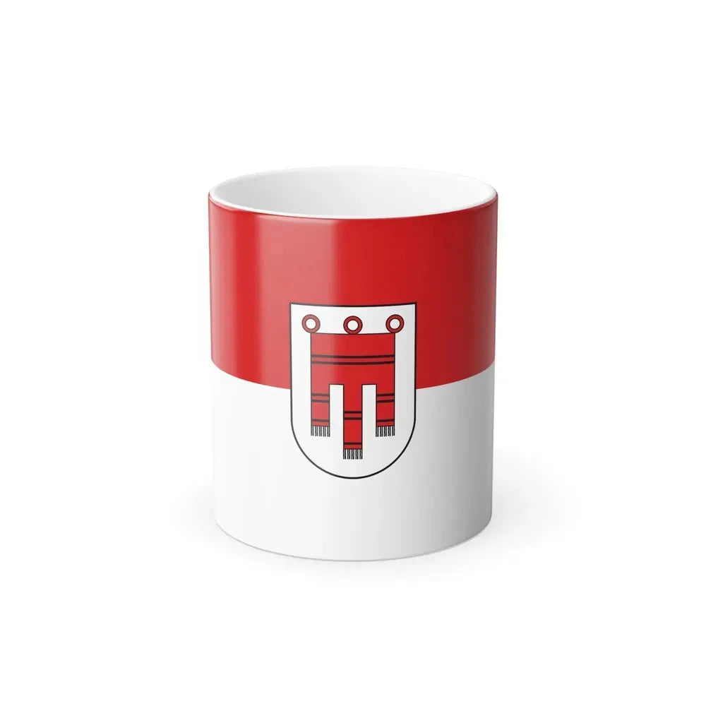Flag of Vorarlberg Austria - Color Changing Coffee Mug 11oz - Go Mug Yourself