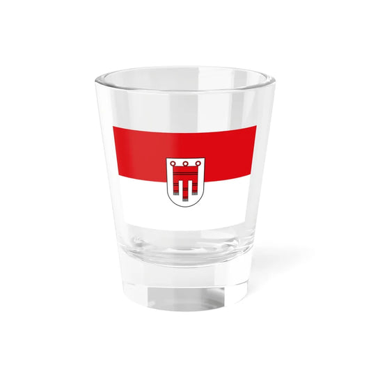 Flag of Vorarlberg Austria - Shot Glass 1.5oz 1.5oz - Go Mug Yourself