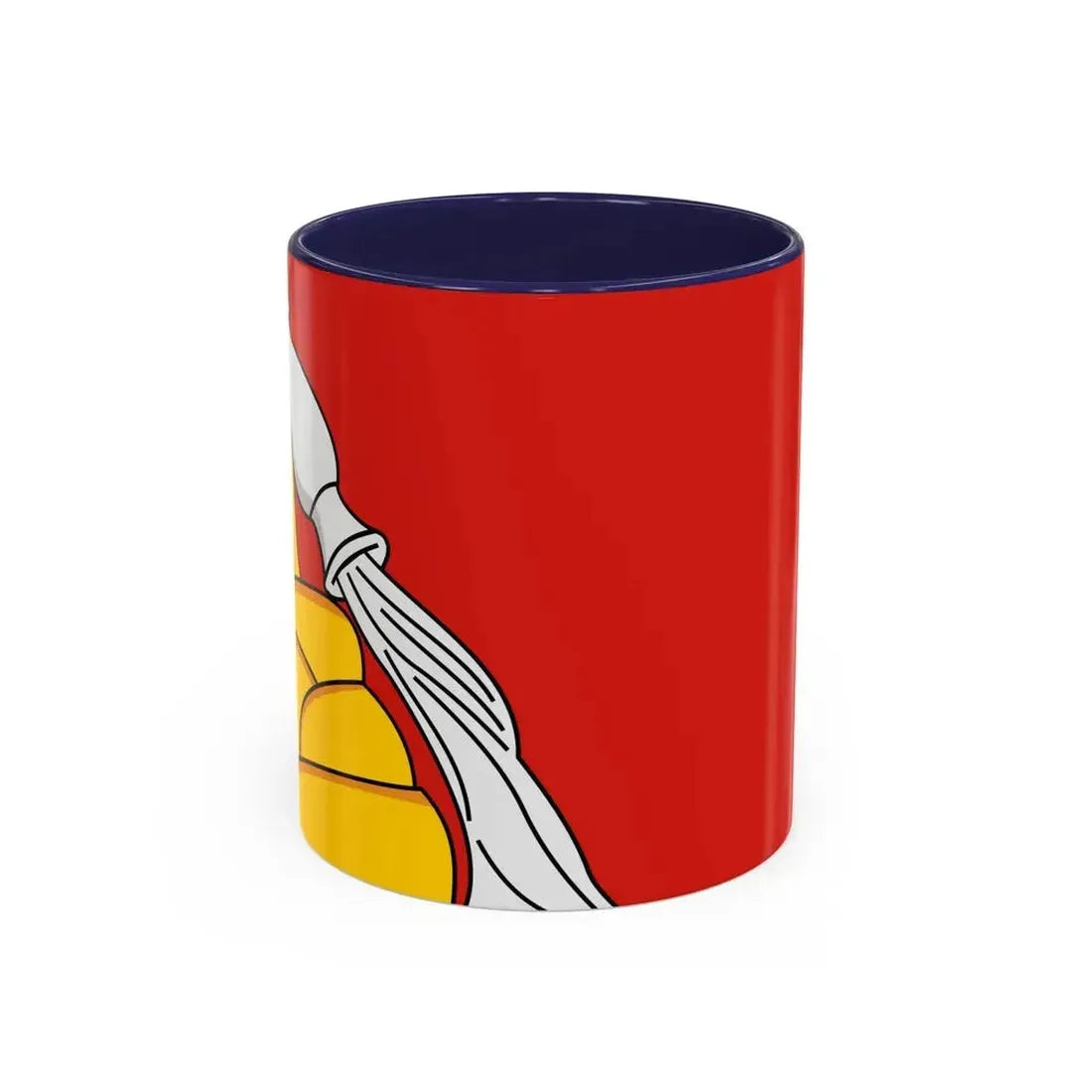 Flag of Voronezh Oblast Russia - Accent Coffee Mug 11oz Navy - Go Mug Yourself