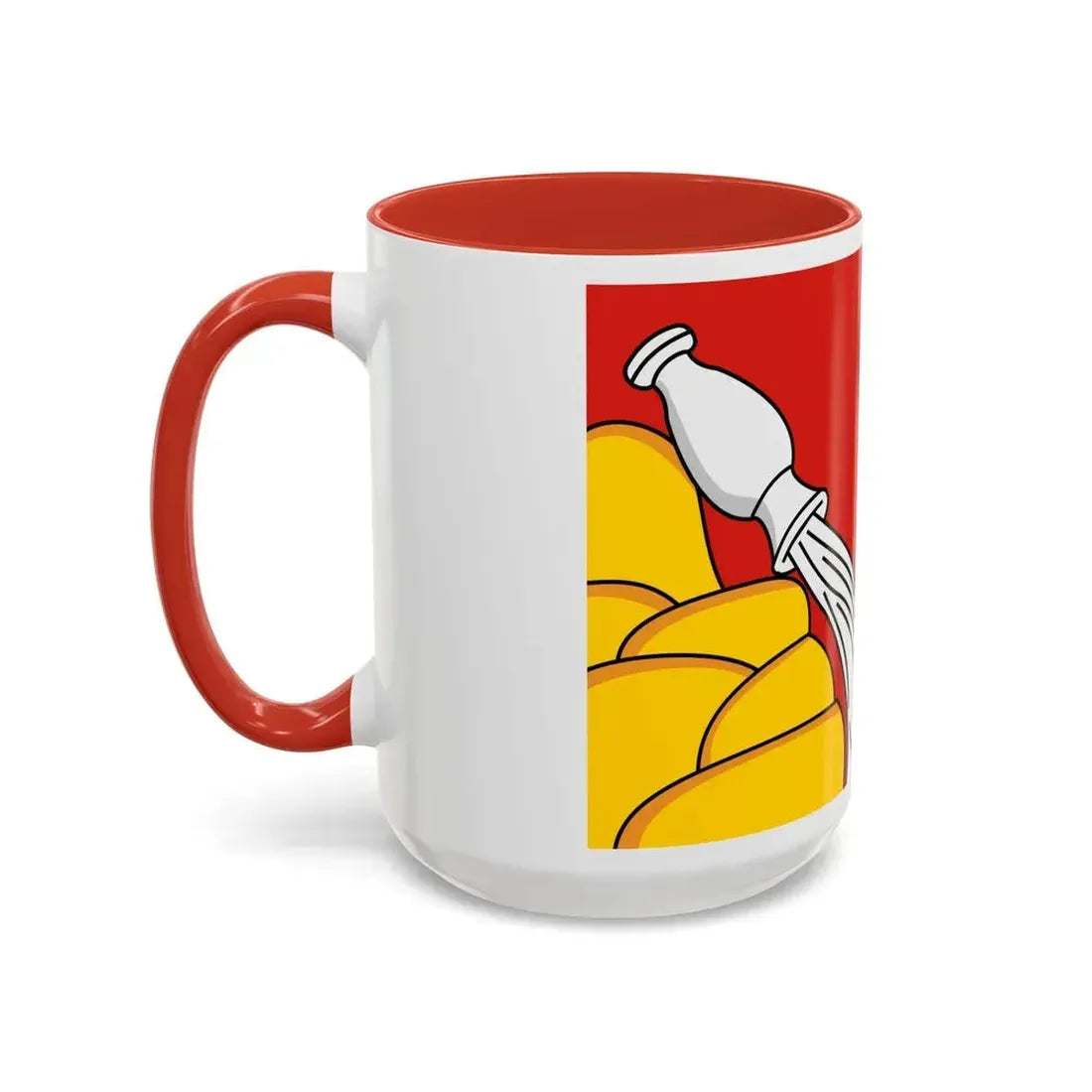 Flag of Voronezh Oblast Russia - Accent Coffee Mug - Go Mug Yourself
