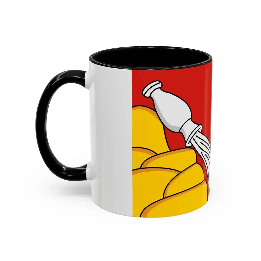 Flag of Voronezh Oblast Russia - Accent Coffee Mug - Go Mug Yourself