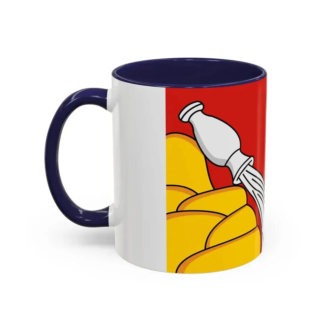 Flag of Voronezh Oblast Russia - Accent Coffee Mug - Go Mug Yourself