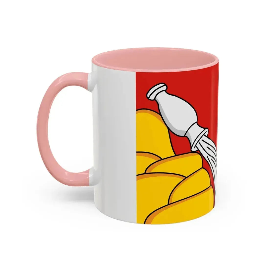 Flag of Voronezh Oblast Russia - Accent Coffee Mug - Go Mug Yourself