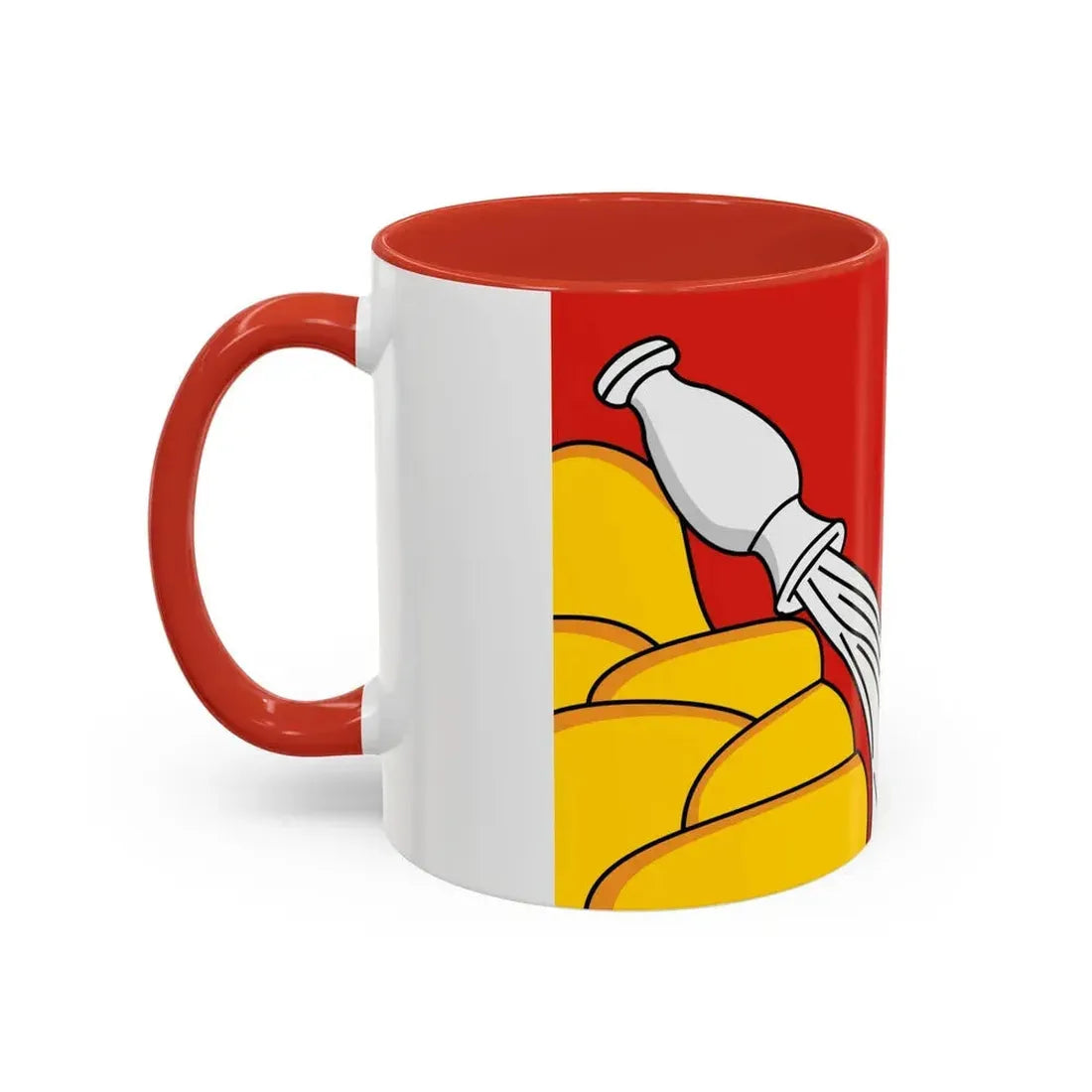 Flag of Voronezh Oblast Russia - Accent Coffee Mug - Go Mug Yourself