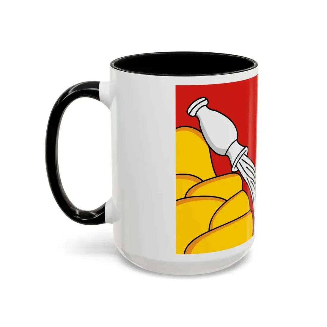Flag of Voronezh Oblast Russia - Accent Coffee Mug - Go Mug Yourself