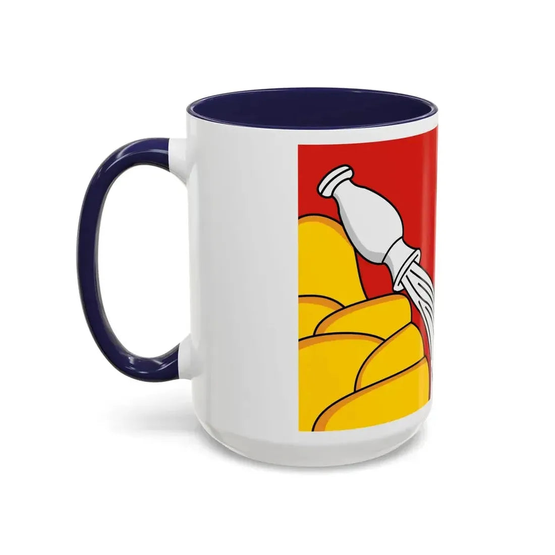 Flag of Voronezh Oblast Russia - Accent Coffee Mug - Go Mug Yourself