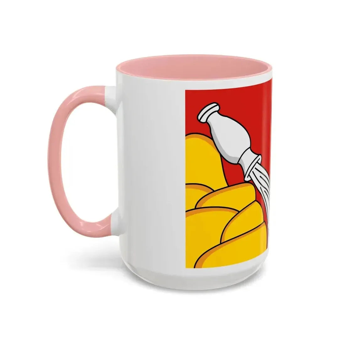 Flag of Voronezh Oblast Russia - Accent Coffee Mug - Go Mug Yourself