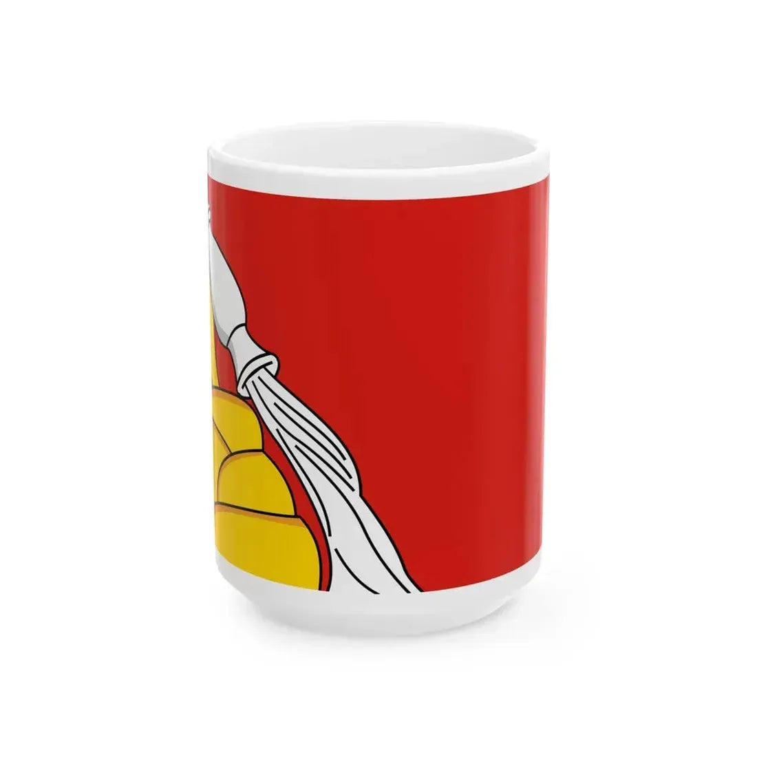 Flag of Voronezh Oblast Russia - White Coffee Mug 15oz - Go Mug Yourself