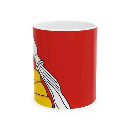 Flag of Voronezh Oblast (Russia) White Coffee Mug - Go Mug Yourself