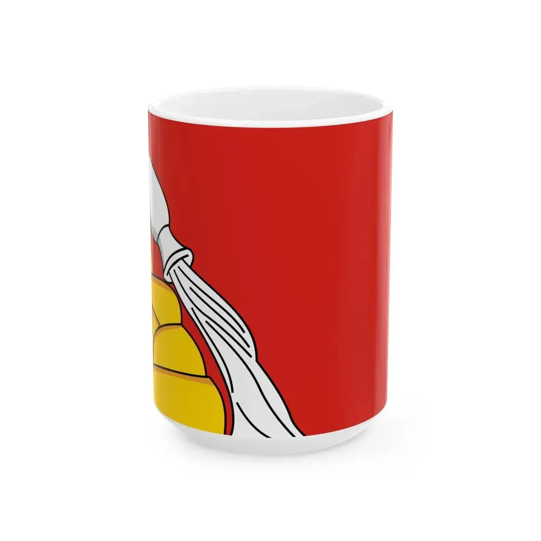 Flag of Voronezh Oblast (Russia) White Coffee Mug - Go Mug Yourself
