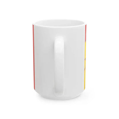 Flag of Voronezh Oblast (Russia) White Coffee Mug - Go Mug Yourself