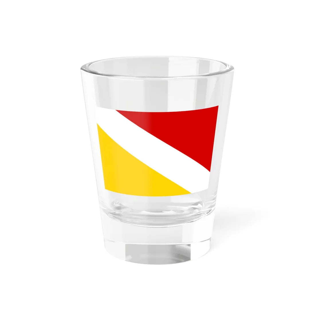 Flag of Voronezh Peoples Republic (Russia) Shot Glass 1.5oz 1.5oz - Go Mug Yourself