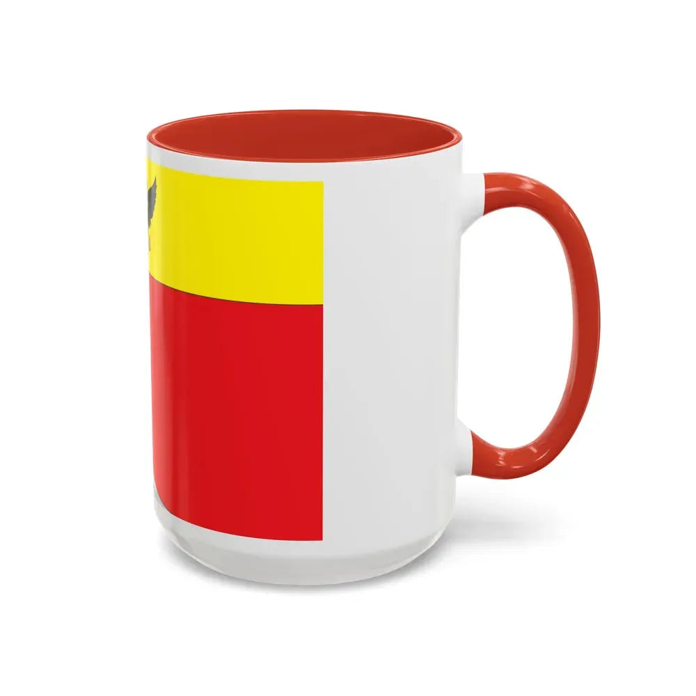Flag of Voronezh Russia - Accent Coffee Mug - Go Mug Yourself