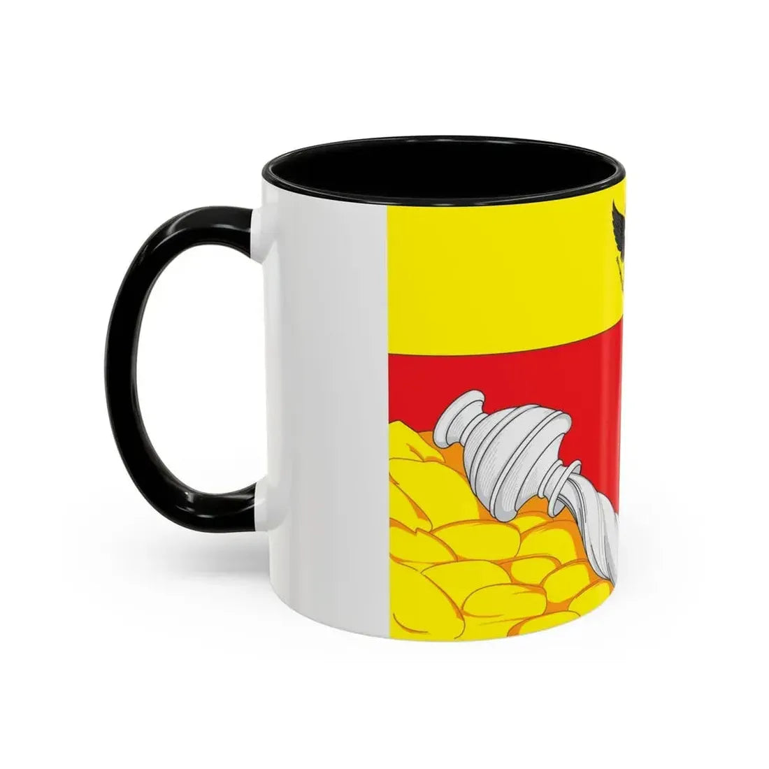 Flag of Voronezh Russia - Accent Coffee Mug - Go Mug Yourself