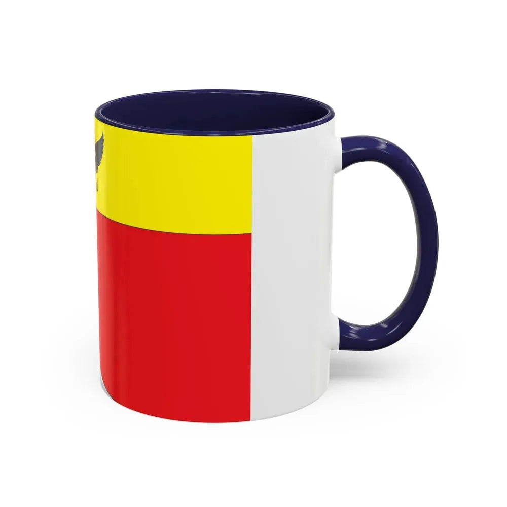 Flag of Voronezh Russia - Accent Coffee Mug - Go Mug Yourself
