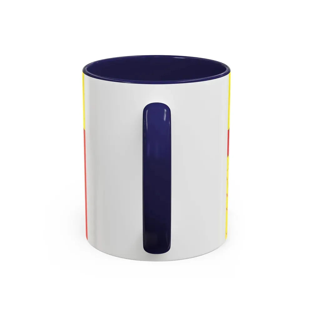 Flag of Voronezh Russia - Accent Coffee Mug - Go Mug Yourself