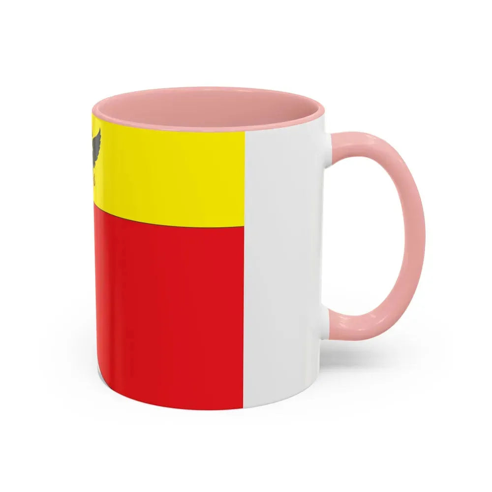 Flag of Voronezh Russia - Accent Coffee Mug - Go Mug Yourself