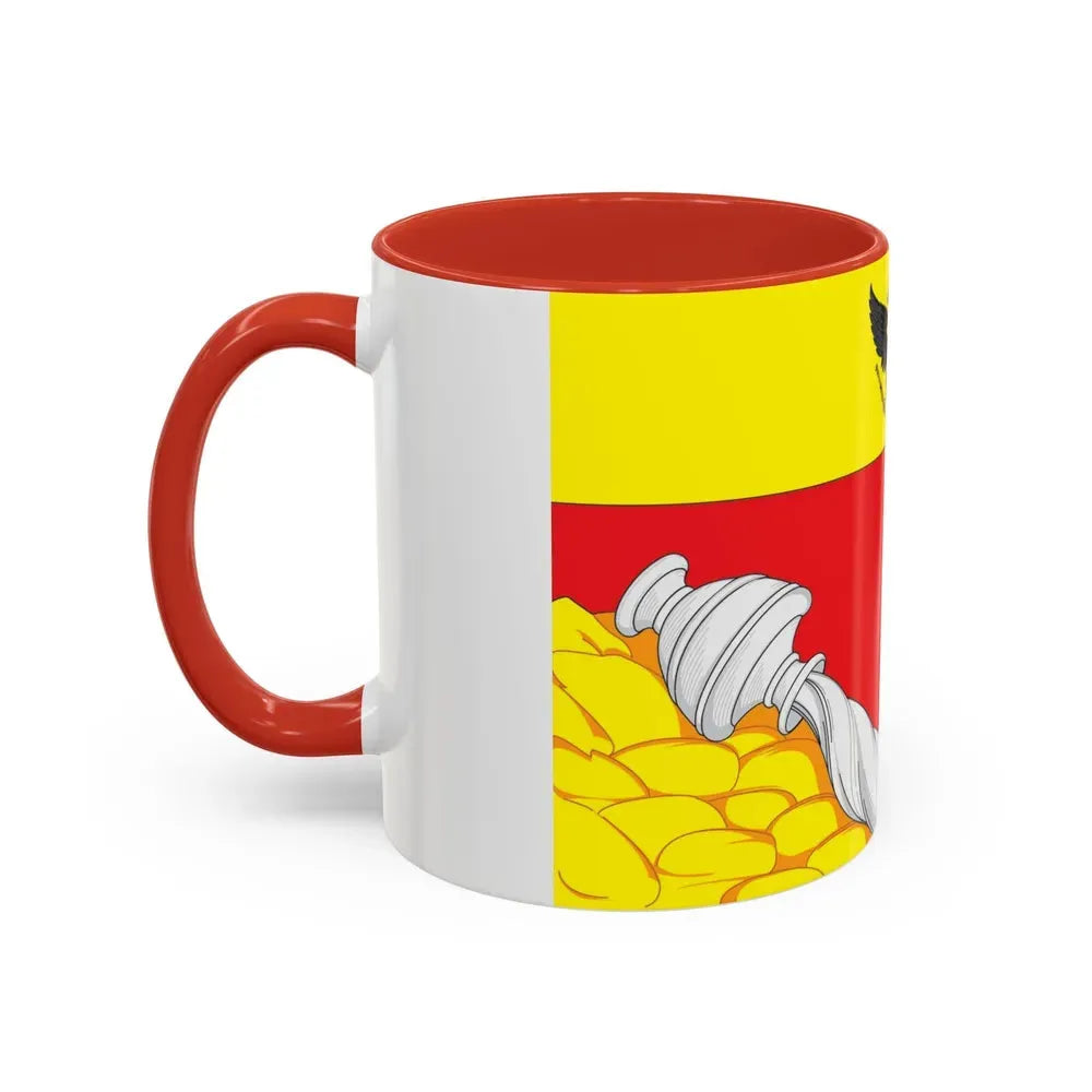 Flag of Voronezh Russia - Accent Coffee Mug - Go Mug Yourself