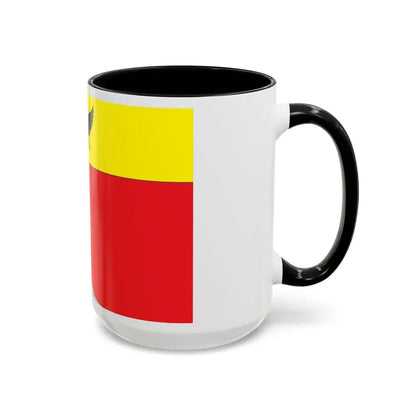 Flag of Voronezh Russia - Accent Coffee Mug - Go Mug Yourself