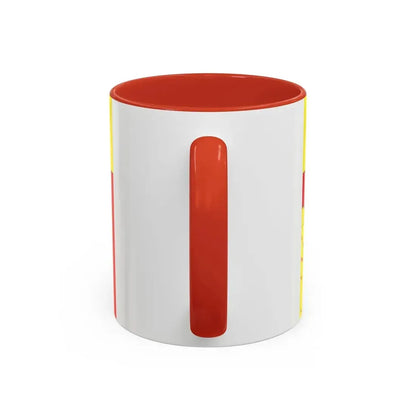 Flag of Voronezh Russia - Accent Coffee Mug - Go Mug Yourself