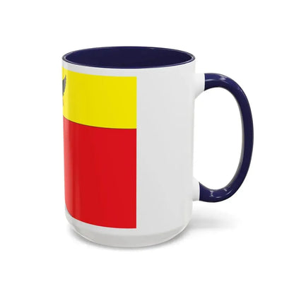 Flag of Voronezh Russia - Accent Coffee Mug - Go Mug Yourself