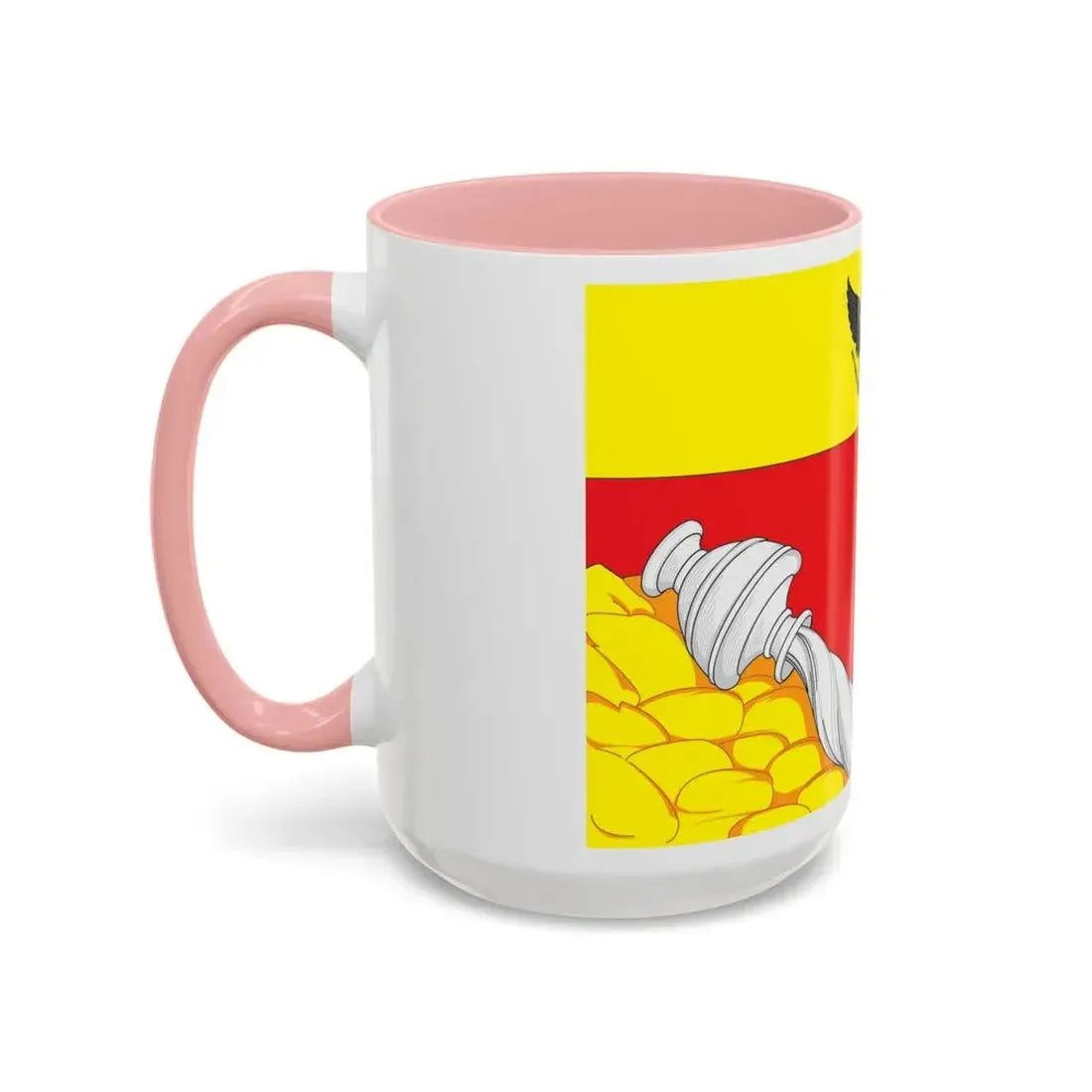 Flag of Voronezh Russia - Accent Coffee Mug - Go Mug Yourself