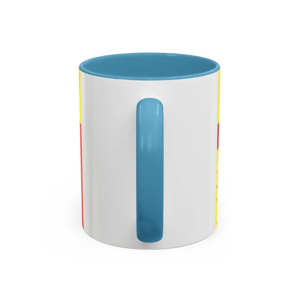 Flag of Voronezh Russia - Accent Coffee Mug - Go Mug Yourself
