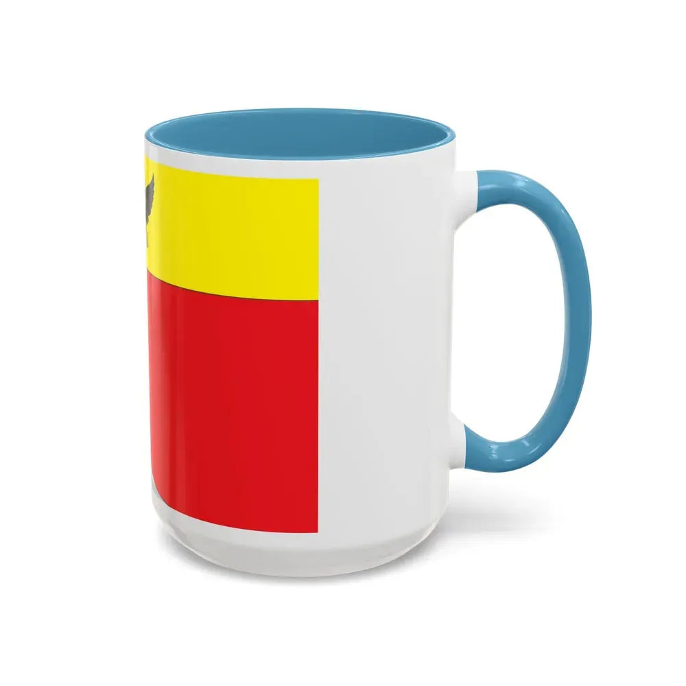 Flag of Voronezh Russia - Accent Coffee Mug - Go Mug Yourself