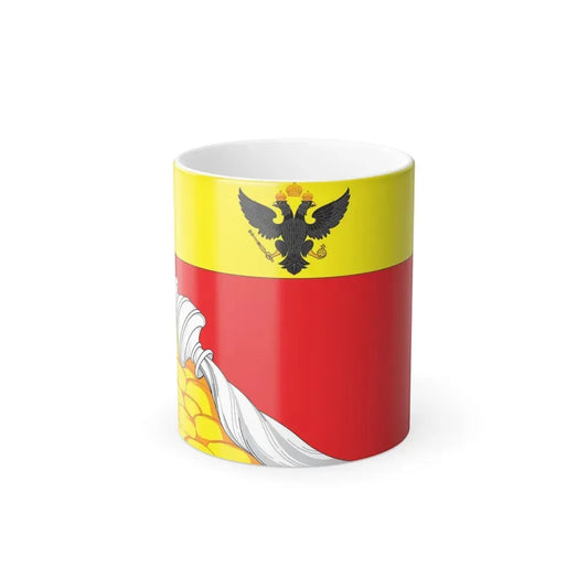 Flag of Voronezh Russia - Color Changing Coffee Mug 11oz - Go Mug Yourself