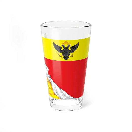 Flag of Voronezh Russia - Pint Glass 16oz 16oz - Go Mug Yourself