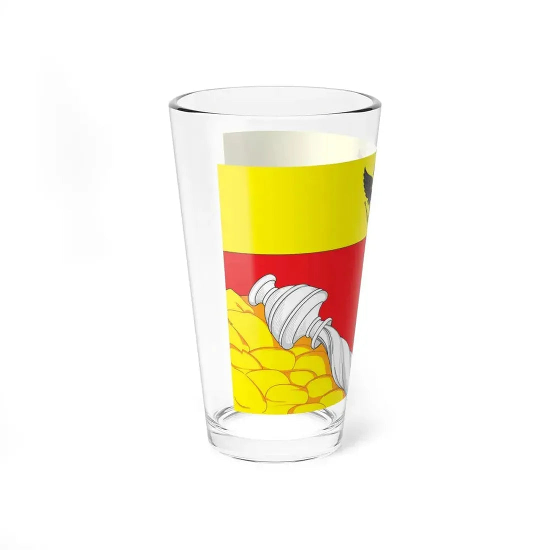 Flag of Voronezh Russia - Pint Glass 16oz - Go Mug Yourself