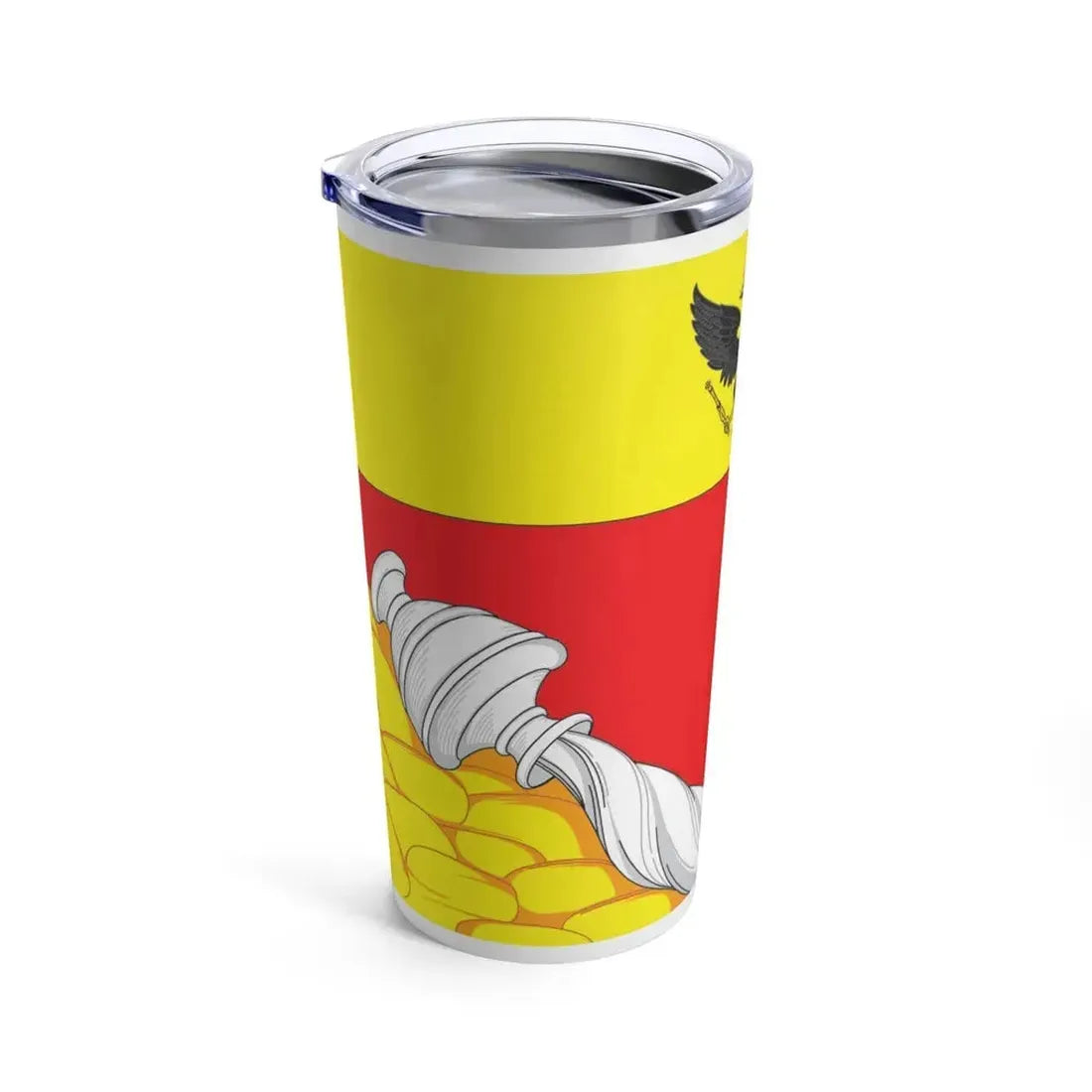 Flag of Voronezh Russia - Tumbler 20oz - Go Mug Yourself