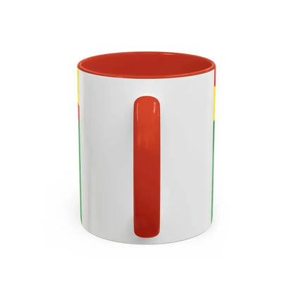 Flag of Vosges France 2 - Accent Coffee Mug - Go Mug Yourself