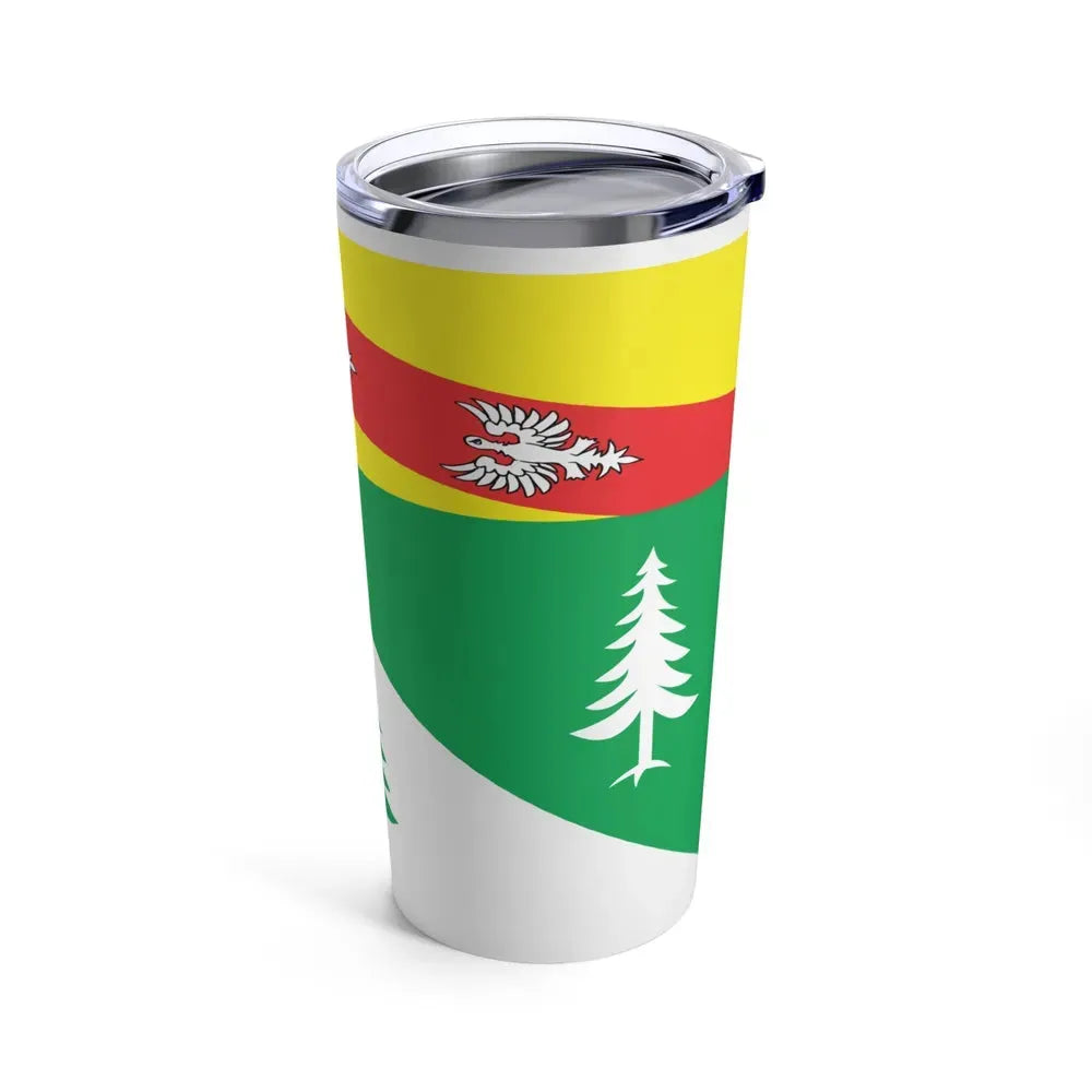 Flag of Vosges France 2 - Tumbler 20oz - Go Mug Yourself