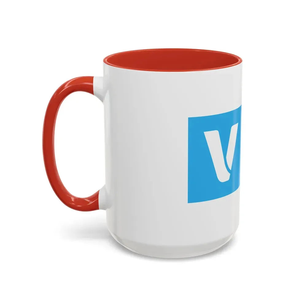 Flag of Vosges France - Accent Coffee Mug - Go Mug Yourself