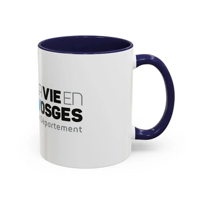 Flag of Vosges France - Accent Coffee Mug - Go Mug Yourself
