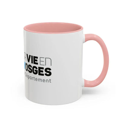 Flag of Vosges France - Accent Coffee Mug - Go Mug Yourself