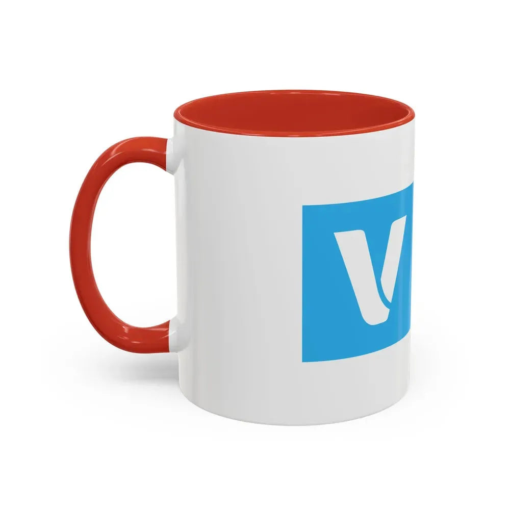 Flag of Vosges France - Accent Coffee Mug - Go Mug Yourself