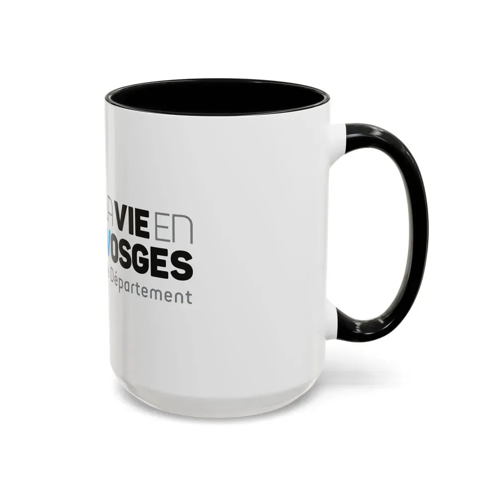 Flag of Vosges France - Accent Coffee Mug - Go Mug Yourself