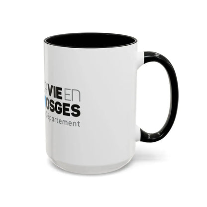 Flag of Vosges France - Accent Coffee Mug - Go Mug Yourself