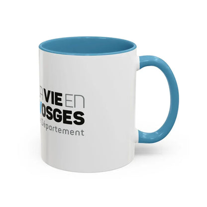 Flag of Vosges France - Accent Coffee Mug - Go Mug Yourself